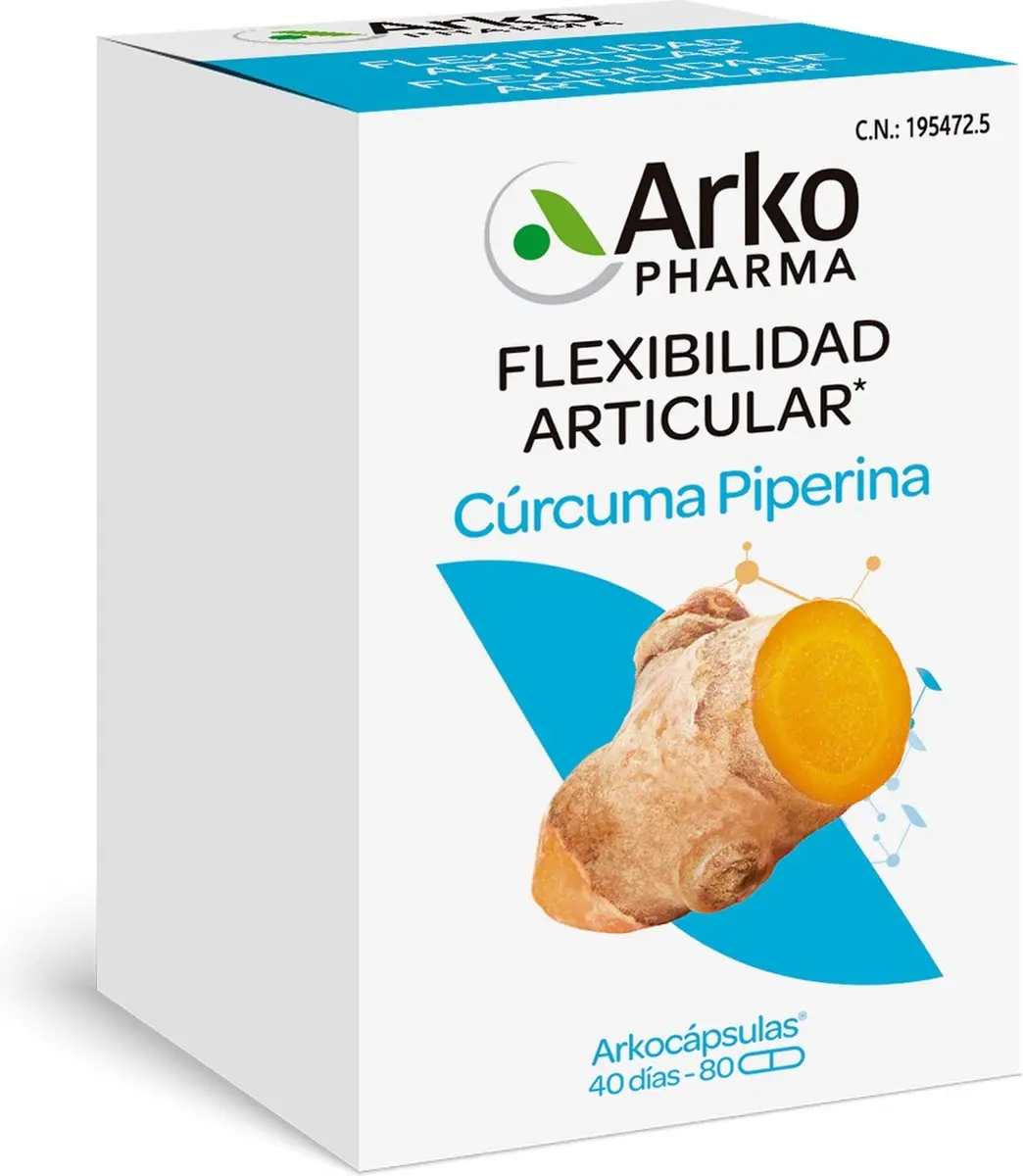 Arkopharma Arkocapsules Kurkuma 80 Stuks