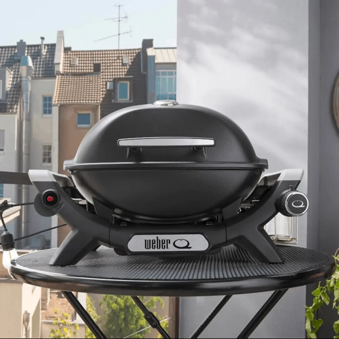 Weber Q 1100N Gasbarbecue - Zwart/Grijs
