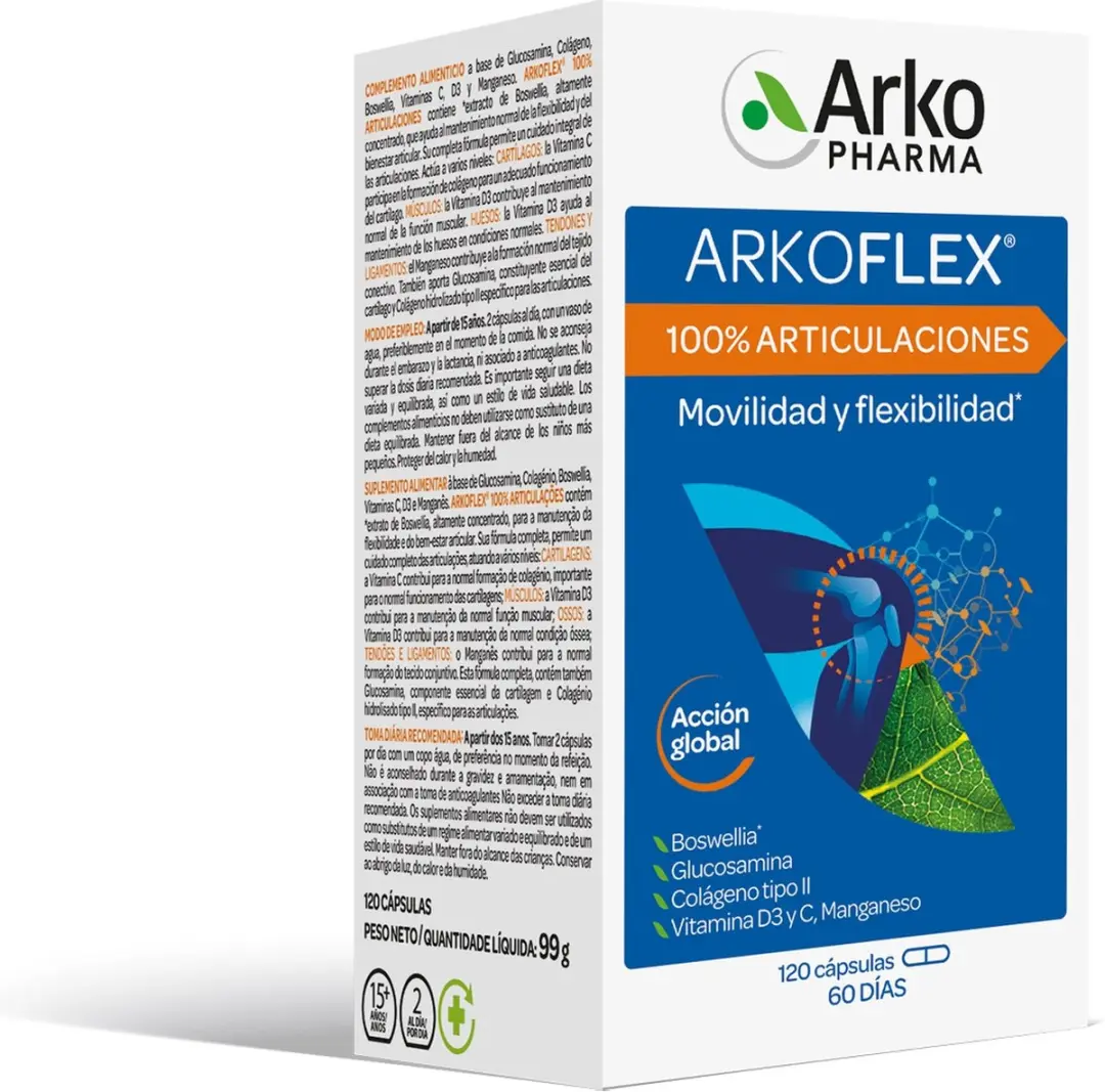Arkopharma Arkoflex 120 Capsules
