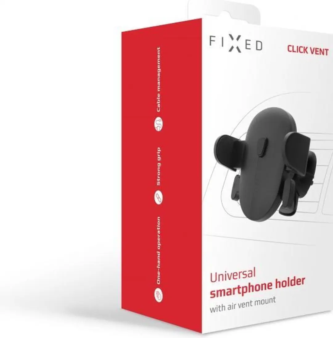 Fixed Click Vent-houder FIXH-CLI-V - Zwart