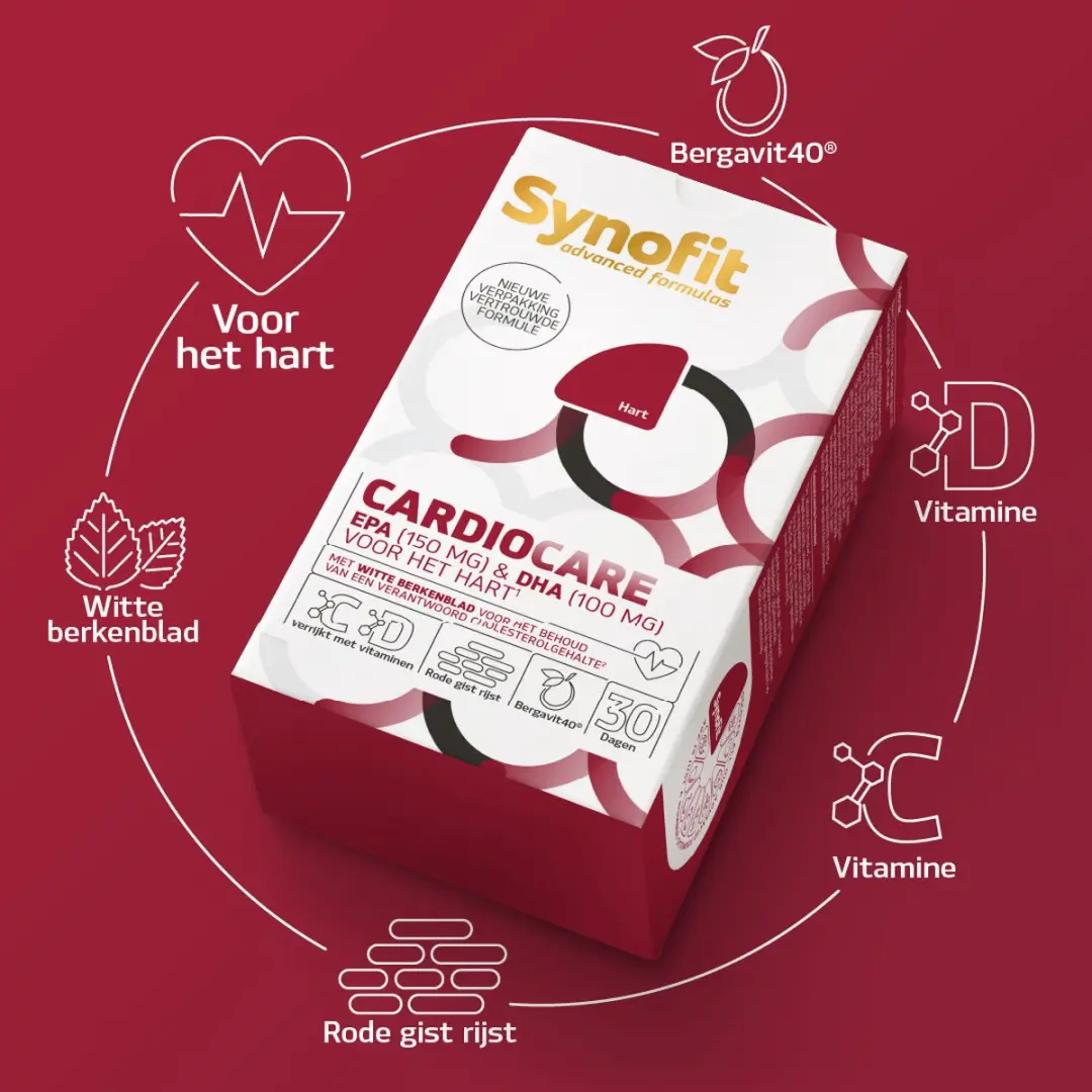 Synofit Cardio Care 30 Softgels - afbeelding 4 van 6