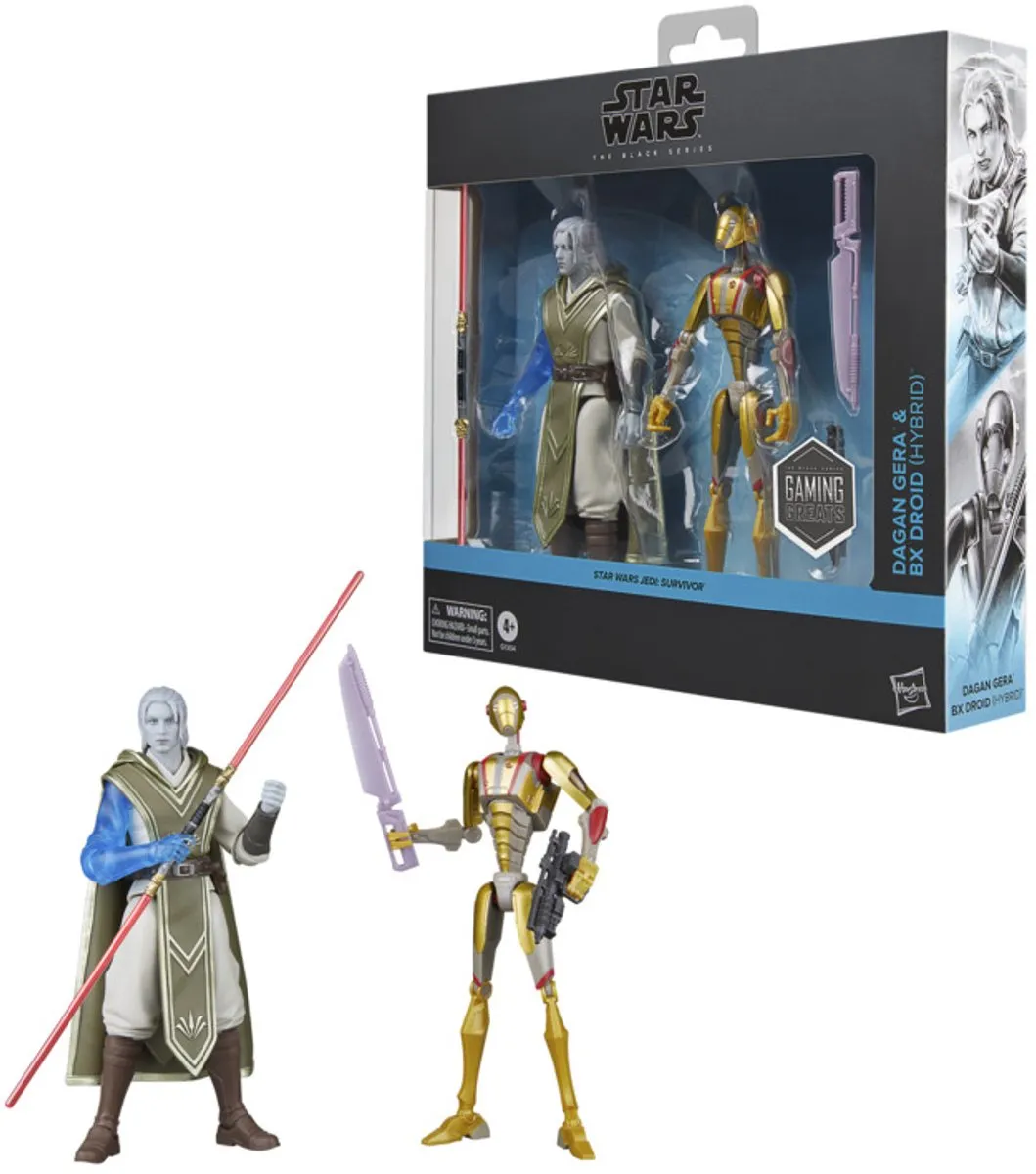 Star Wars The Black Series Dagan Gera & BX-Droid - 15cm Multicolor