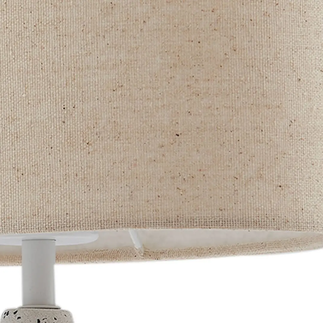 Lindby Tafellamp 1 Licht - 15W - Beige/Wit
