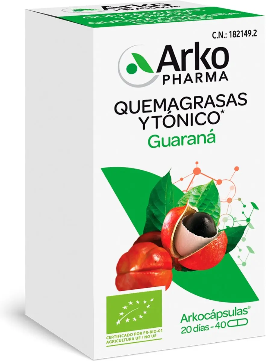 Arkopharma Arkocaps Guarana BIO 40 capsules