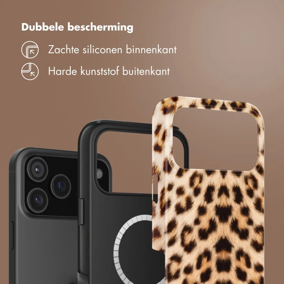 Selencia Hoesje iPhone 17 Pro Wild Leo - MagSafe