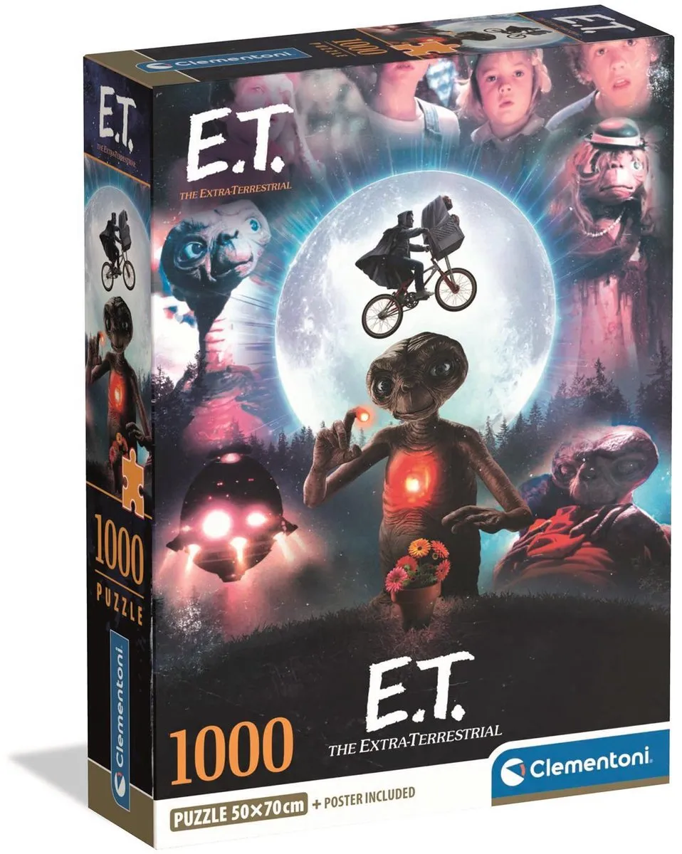 Clementoni Compact 1000 Stuks E.T. Puzzle