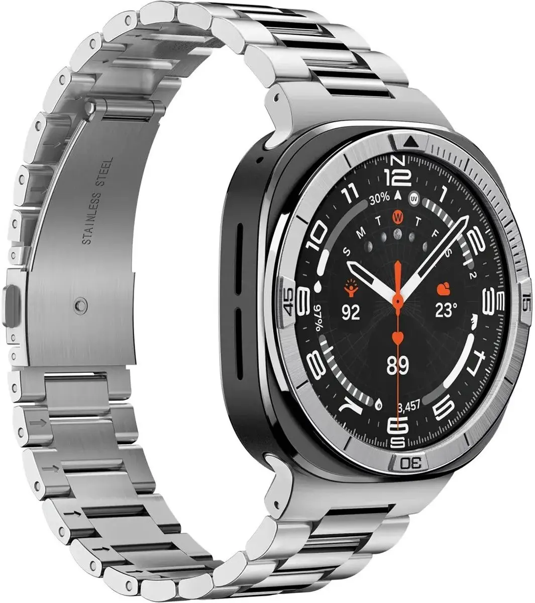 Spigen Bezel Tune Pilot Samsung Galaxy Watch Ultra 2 - Zilver