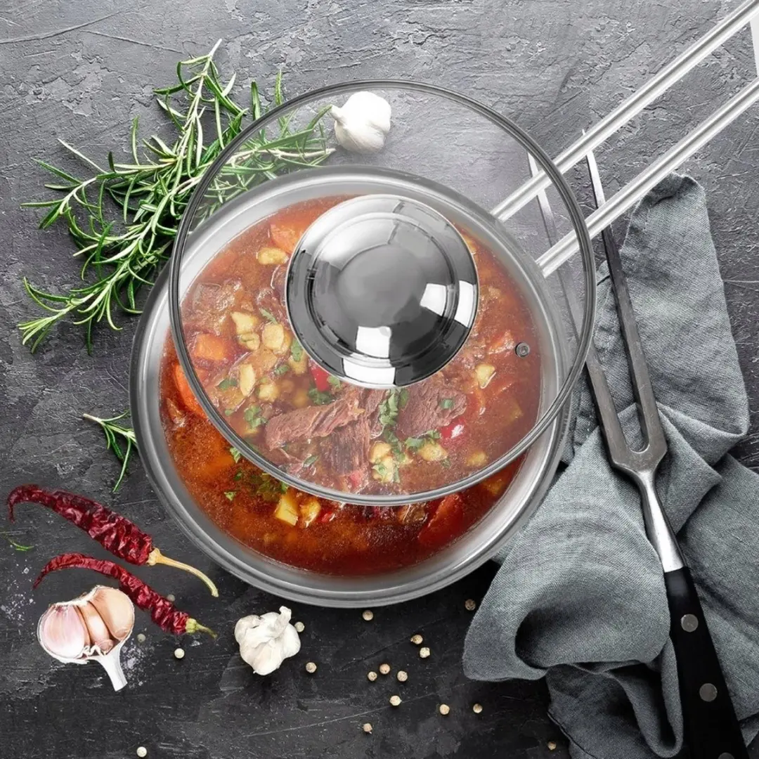 Orion Universele Glazen Pan Deksel 14cm