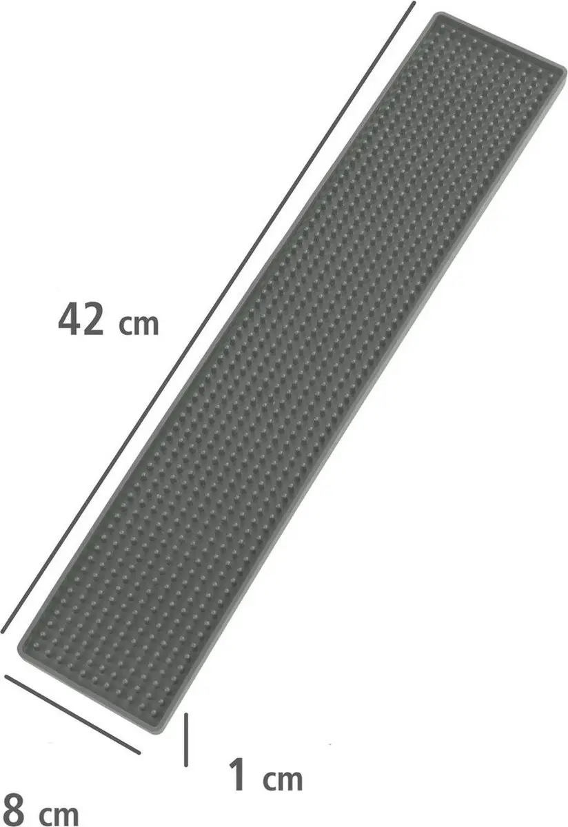 Wenko Slim Serviesset Grijs - 42x1,5x8cm - afbeelding 2 van 6