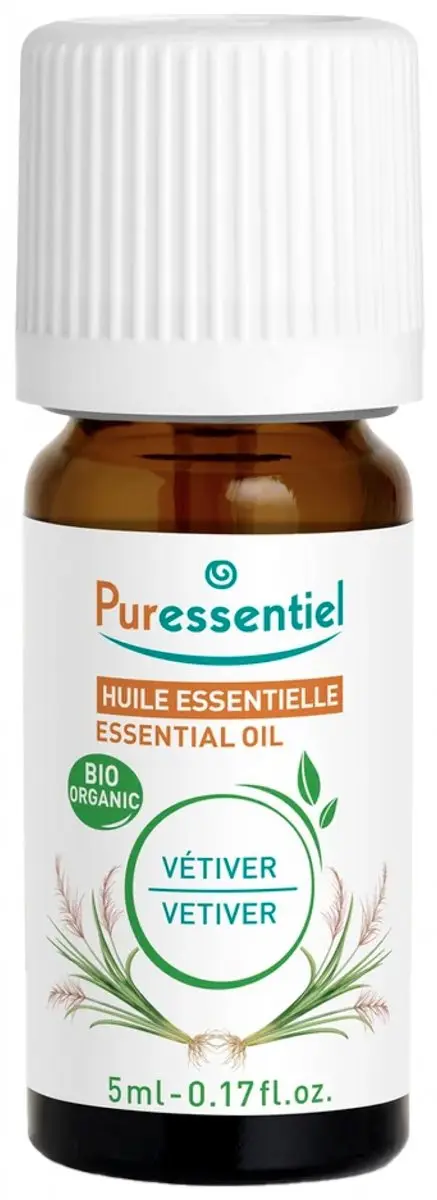 Puressentiel Vetiver Bio Etherische Olie 5ml