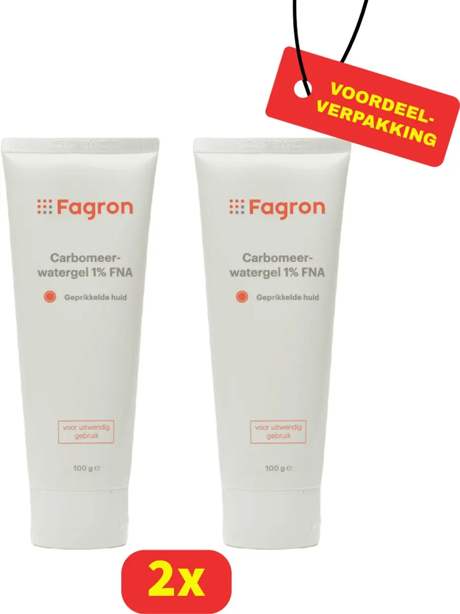 Fagron Carbomeerwatergel 1% Voordeelverpakking