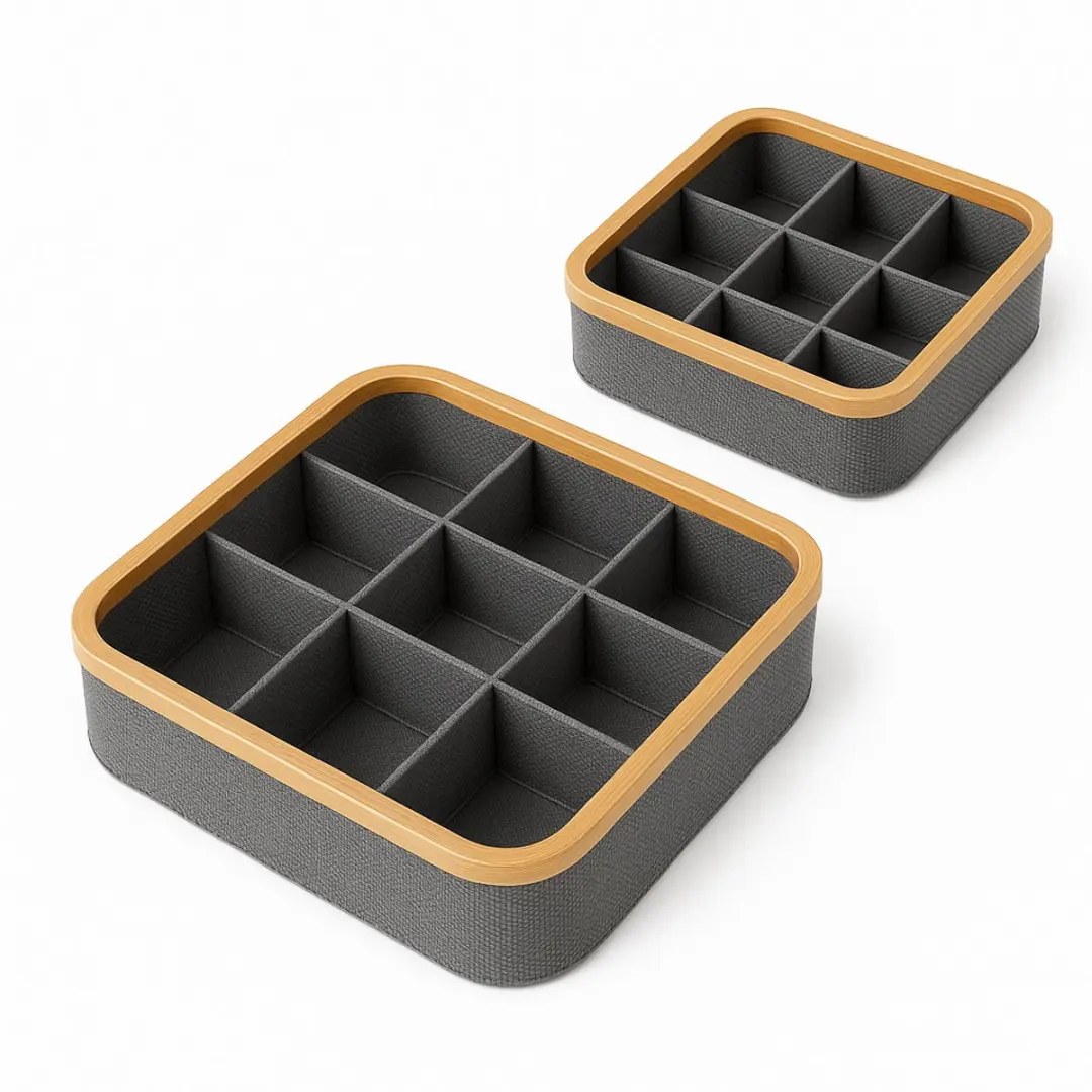 Alpina Opbergmand 9 Vakken - 30x30x9cm - 6 Liter