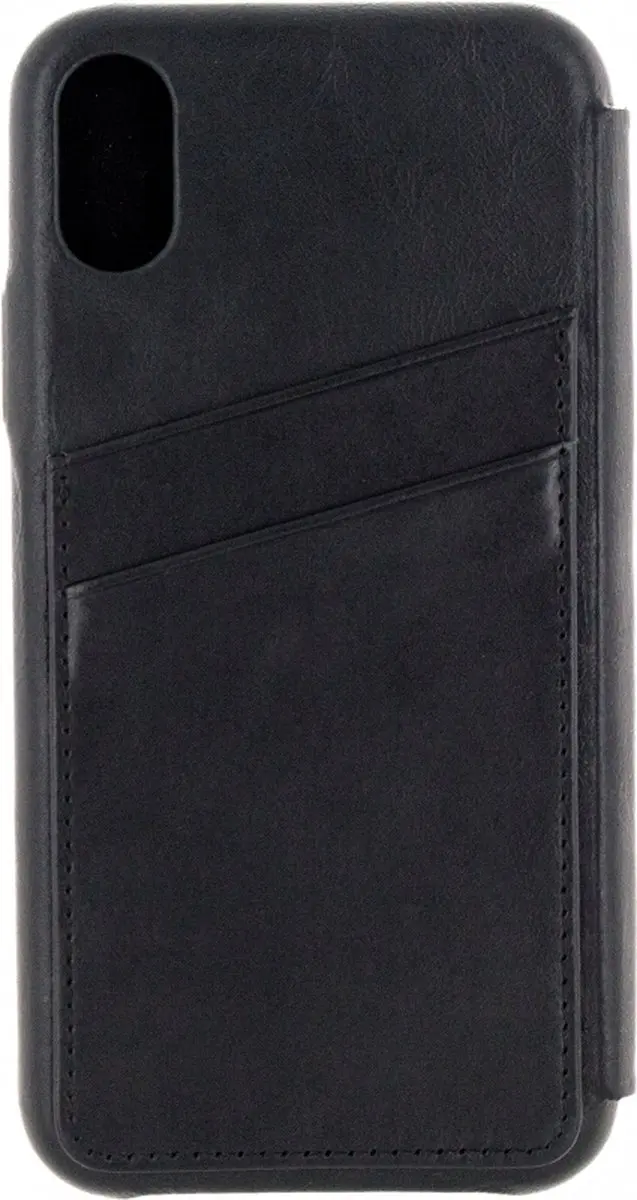 Senza Pure Skinny Leather Wallet WALCS1063 - Apple iPhone X - 3 Pasjes - Zwart