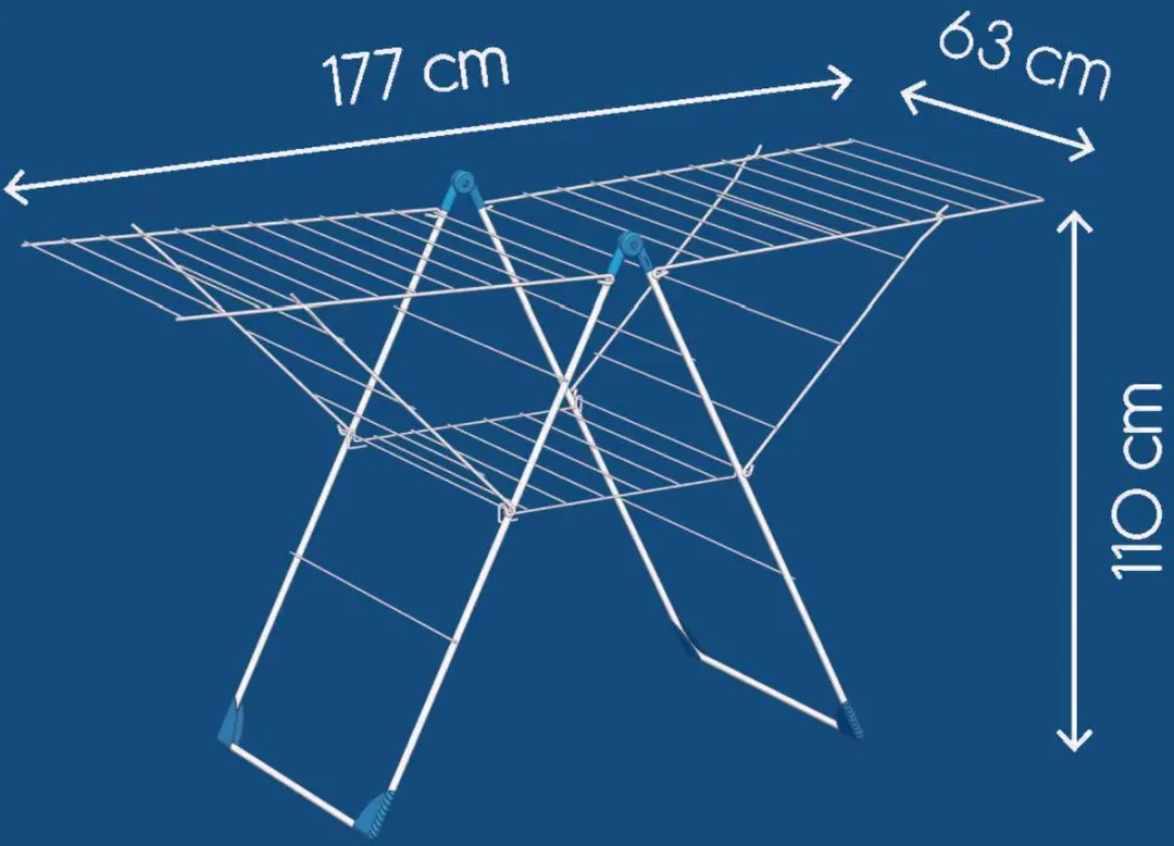 Tomado Vento Droogrek 30m - Zilvergrijs