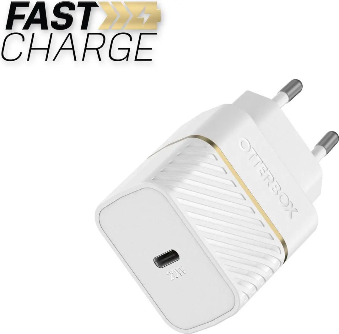 OtterBox 20W USB-C Oplader - Wit