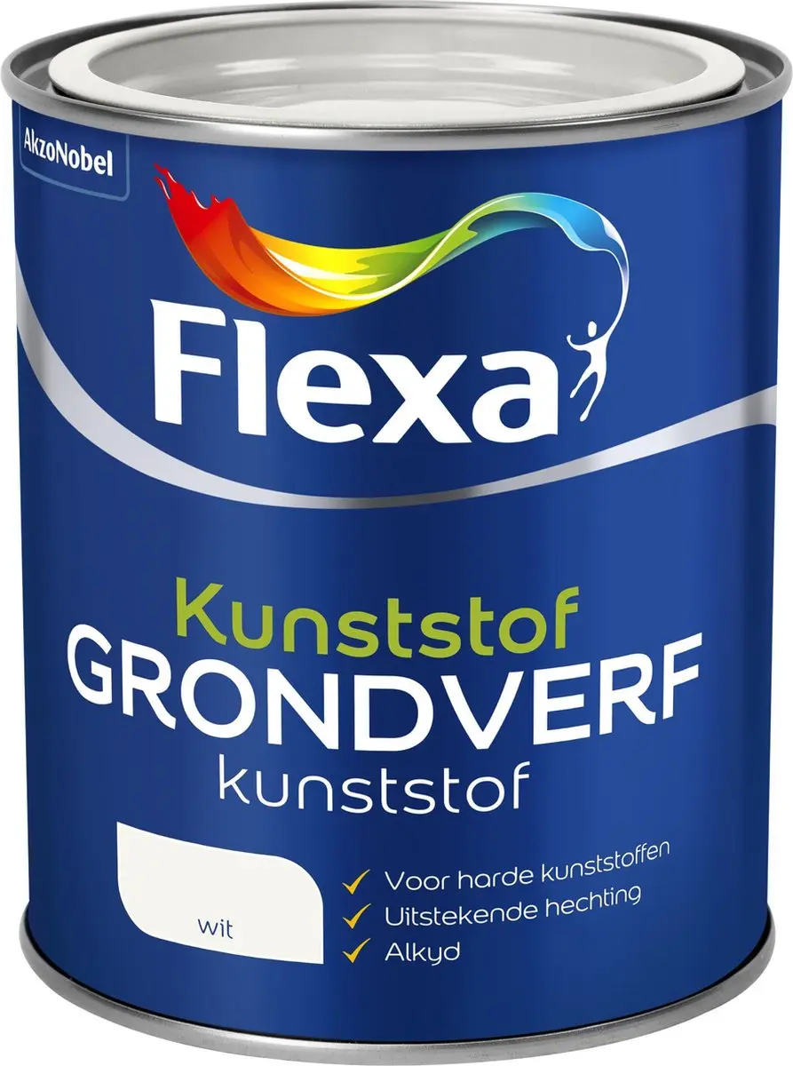 Flexa Grondverf Kunststof 750ml