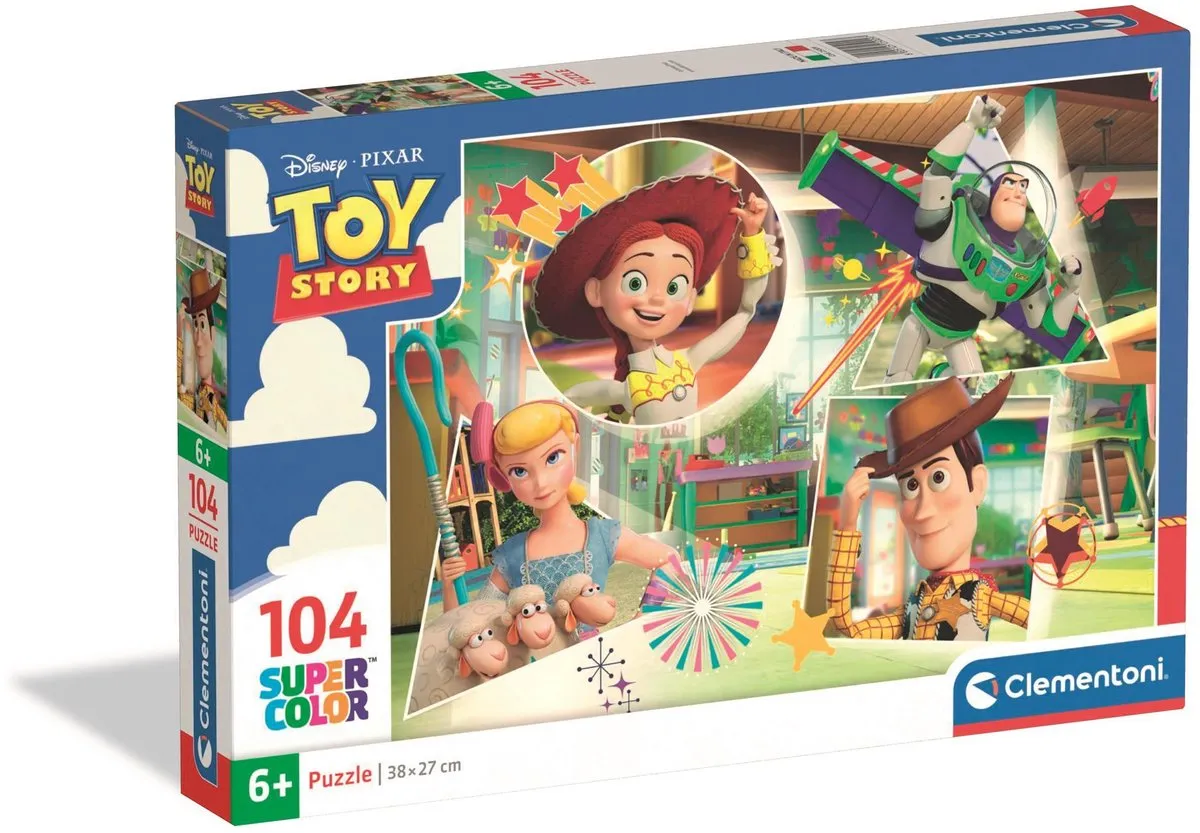 Clementoni Toy Story Puzzel 104 Stuks