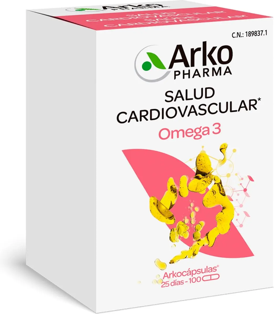 Arkopharma Omega 3 Visolie 100 Capsules