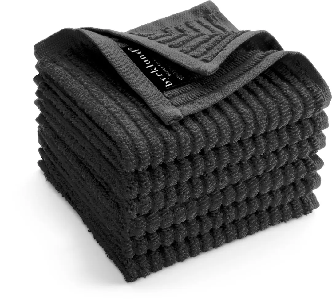 BYRKLUND Vaatdoeken Clean & Shiny - 12 Stuks 100% Katoen 30x30cm