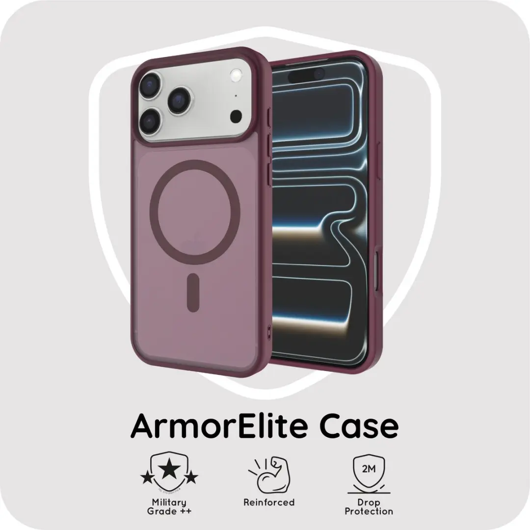 Just in Case iPhone 17 Pro MagSafe Hoesje MAP2937AE6M - Rood