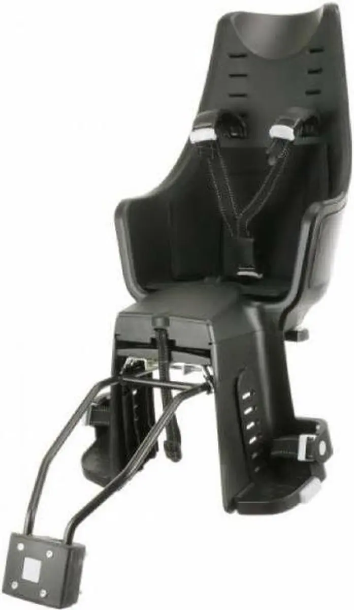 Bobike Exclusive Maxi Plus Fietsstoeltje - Urban Black