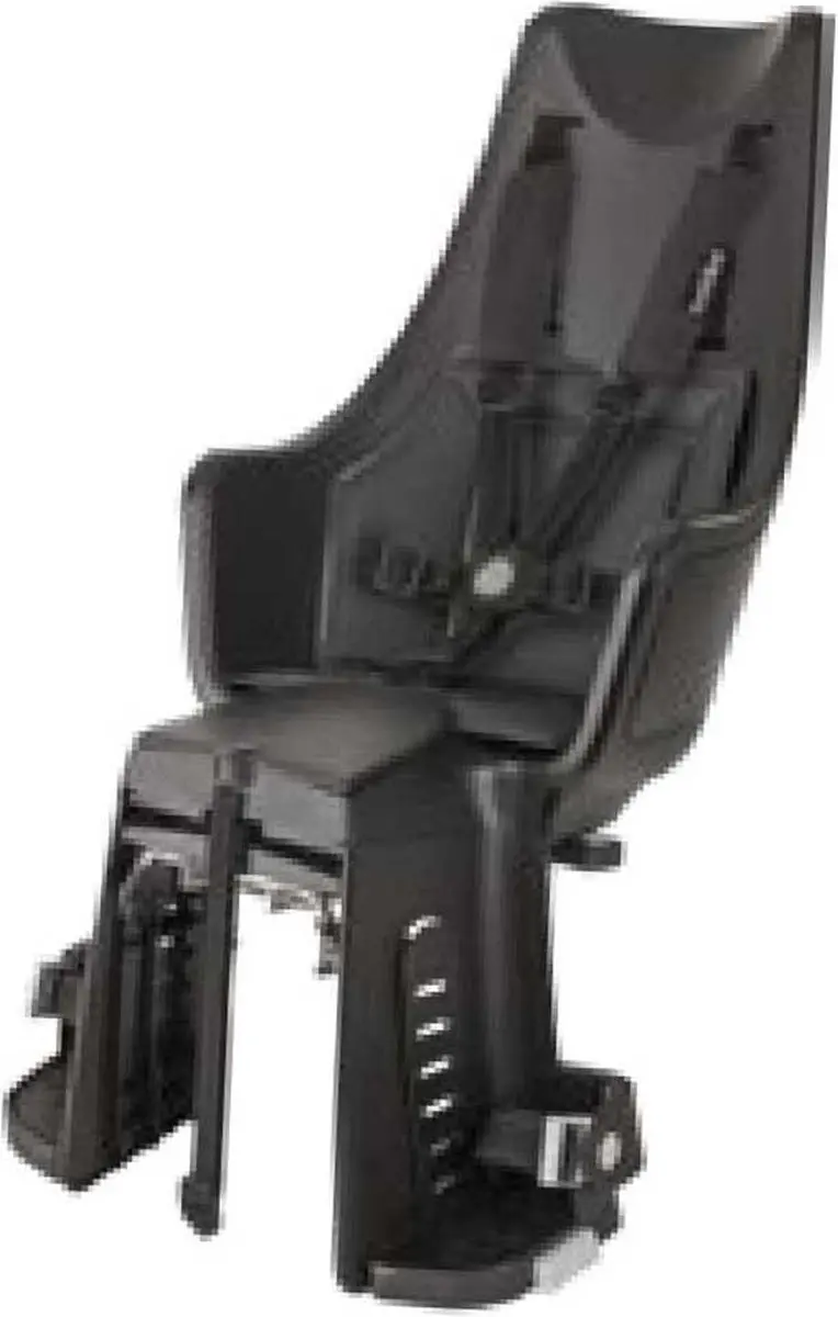 Bobike Exclusive Maxi Plus Fietsstoeltje - Urban Black
