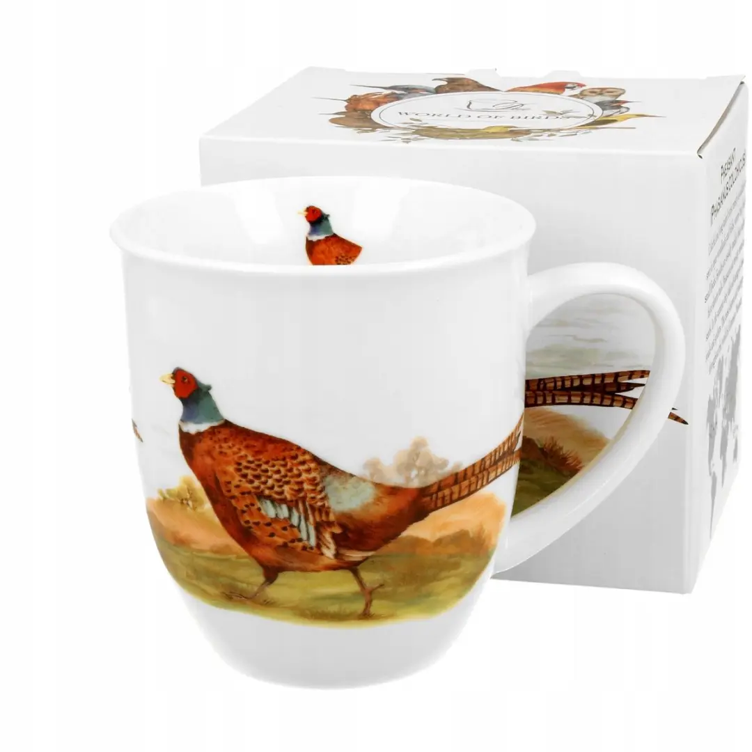 Duo Porseleinen Mok PTASI ŚWIAT 400ml