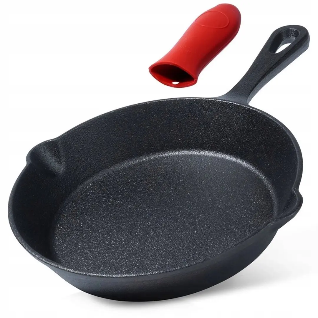 Orion Gietijzeren Koekenpan 20cm - Gas & Inductie - Zwart - afbeelding 2 van 5