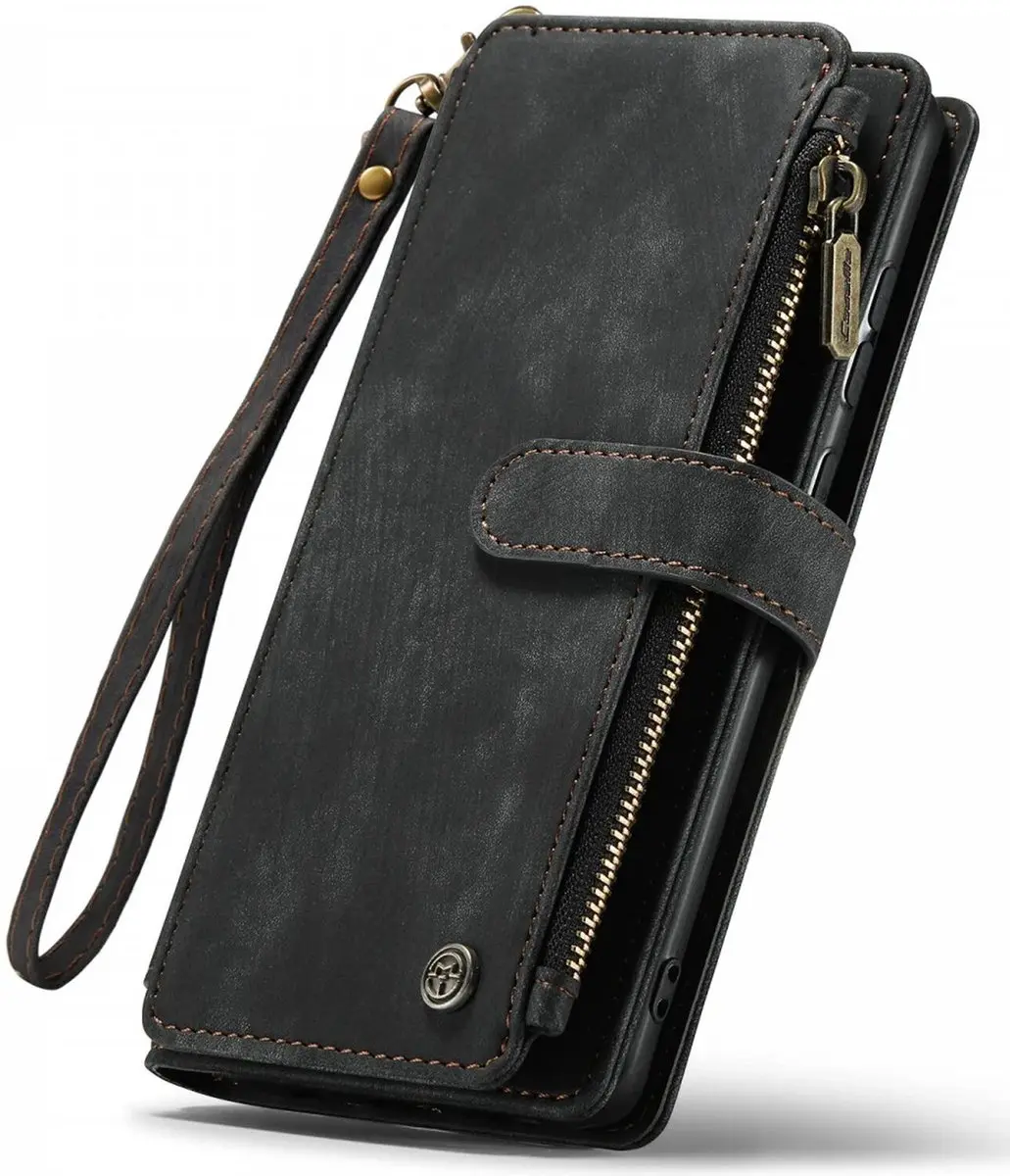 Caseme C30 Hoesje Samsung Galaxy S24 - Zwart