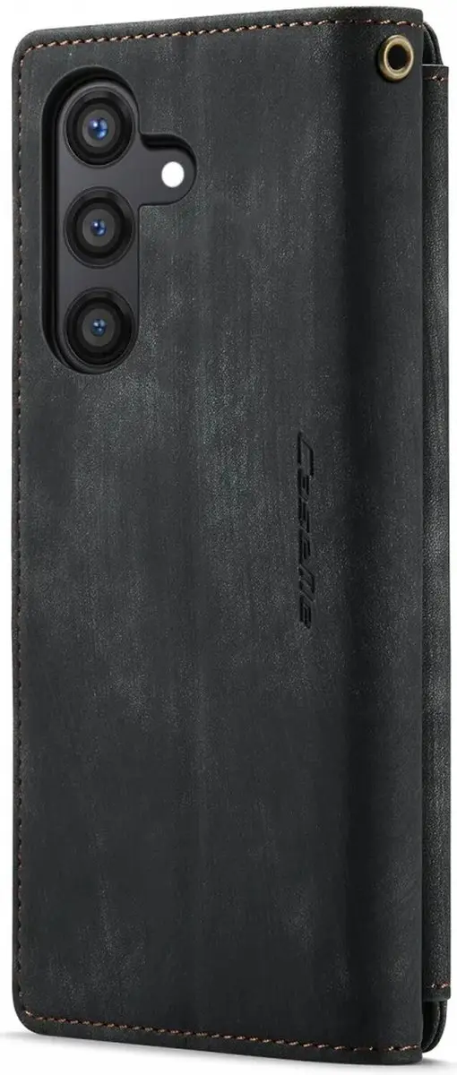 Caseme C30 Hoesje Samsung Galaxy S24 - Zwart