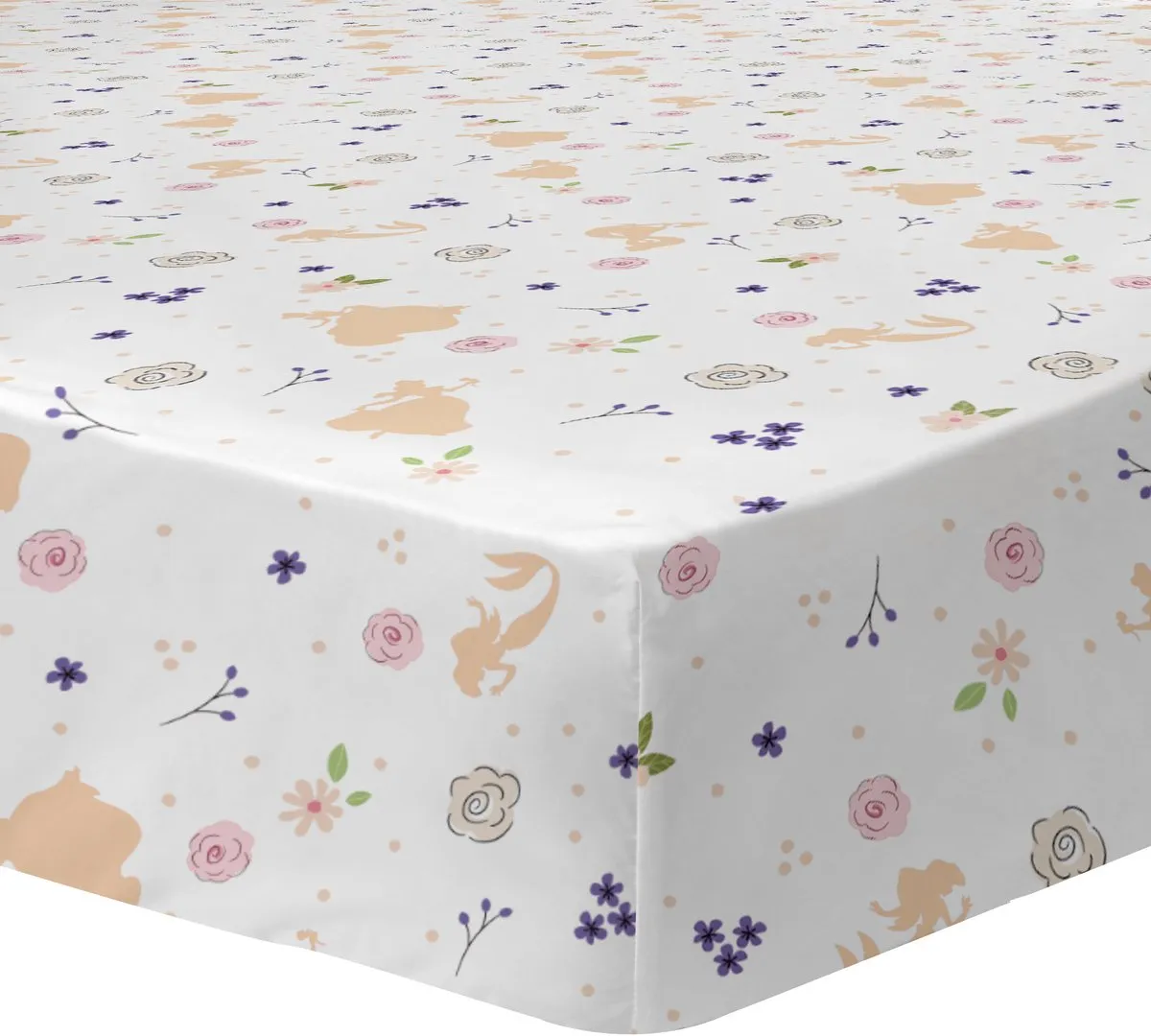 Disney Princess Hoeslaken 90x200cm