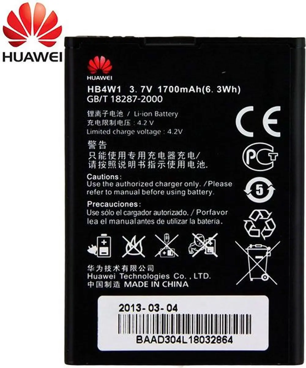 Huawei Ascend G510/G52 Batterij HB4W1 1700mAh