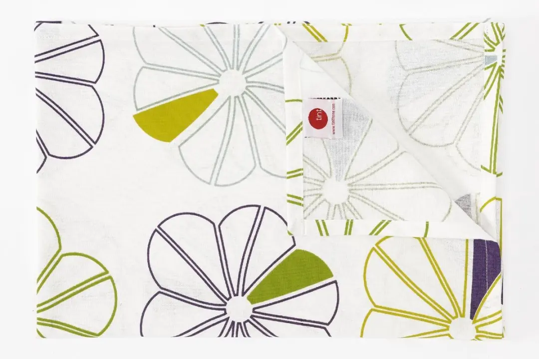 Tint Tafelloper Big Bloom Lagoon 150x250cm