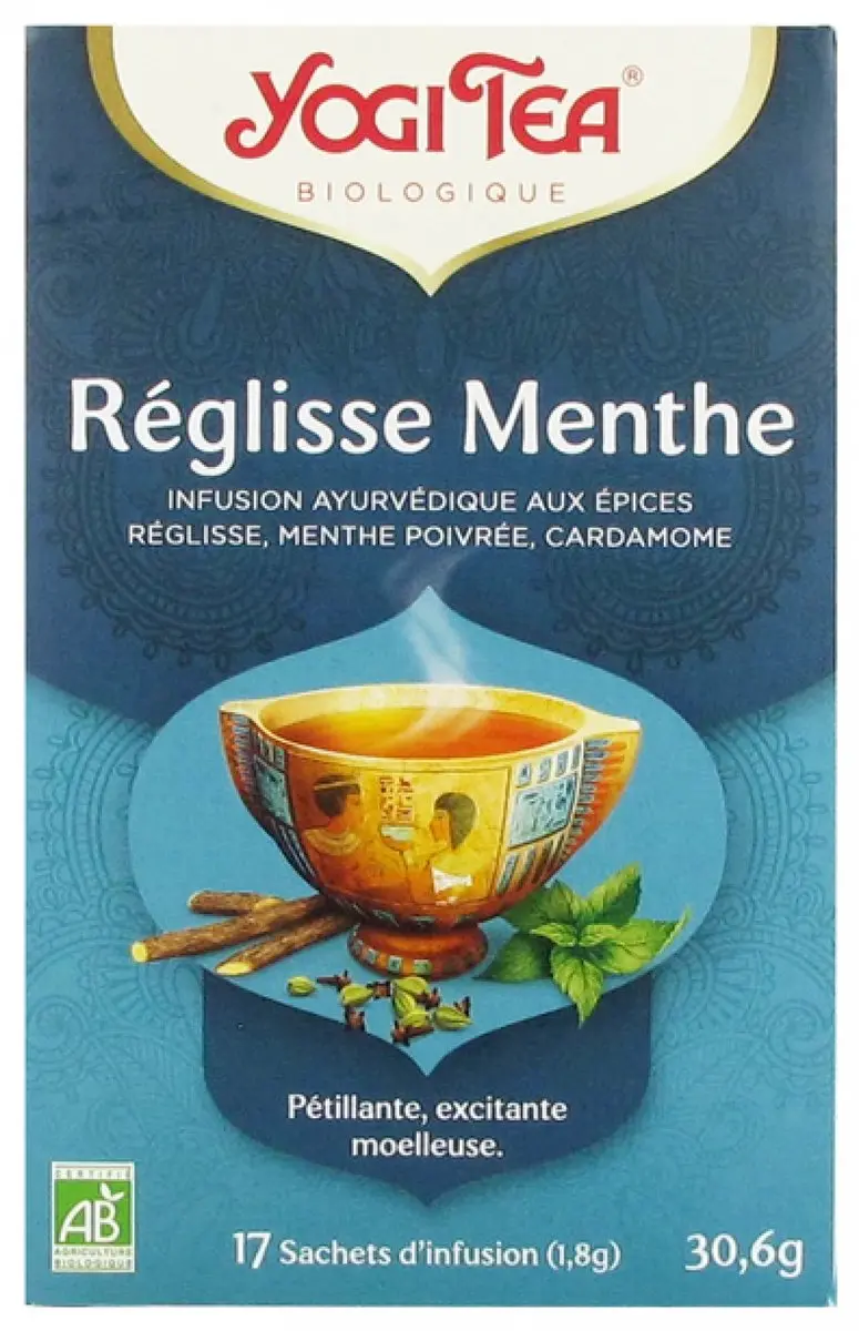Yogi Tea Licorice Mint Organic 17 Zakjes