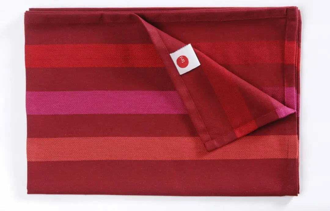 Tint Bande Raye Satin Tafelloper 150x50cm