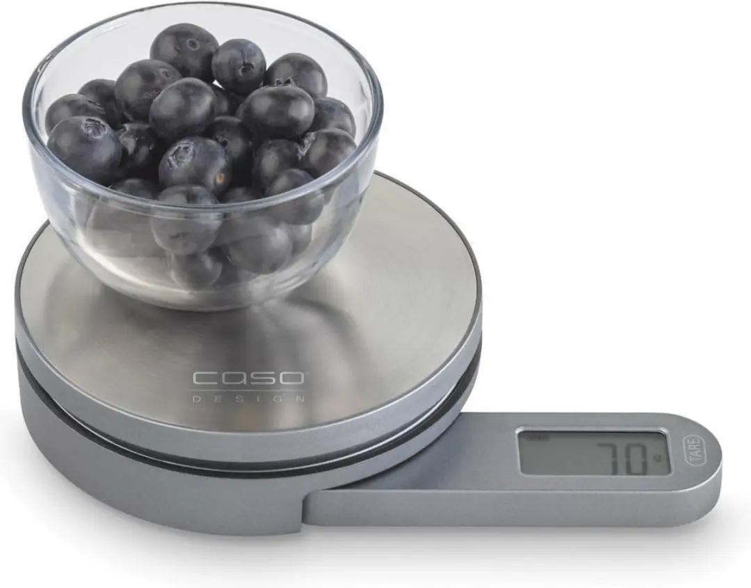 Caso Kitchen EcoMate 3268 Keukenweegschaal 5 kg - Zilver