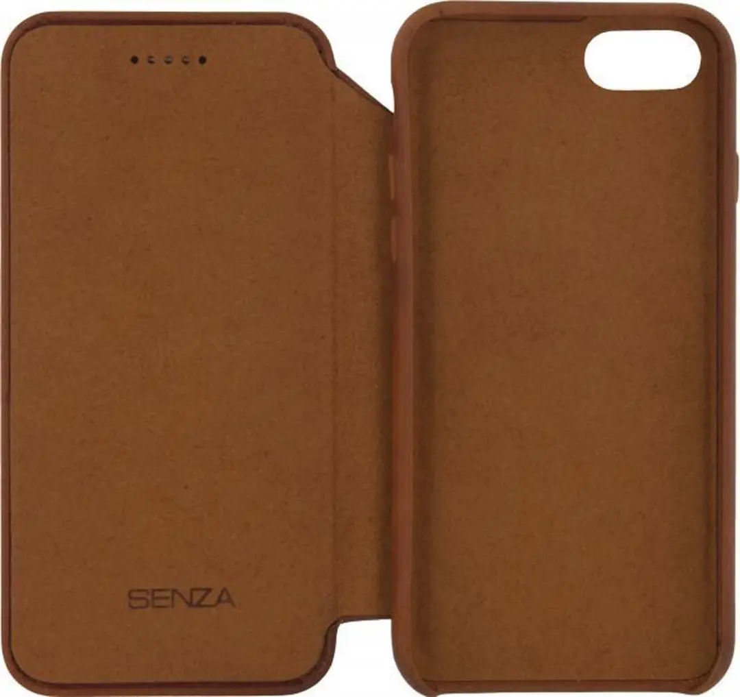 Senza Desire Skinny Leather Wallet WALCS1036 - Apple iPhone 7/8 - Bruin
