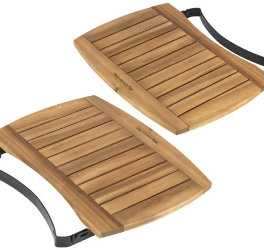 Big Green Egg Wooden Egg Mates Acacia - 1 Paar