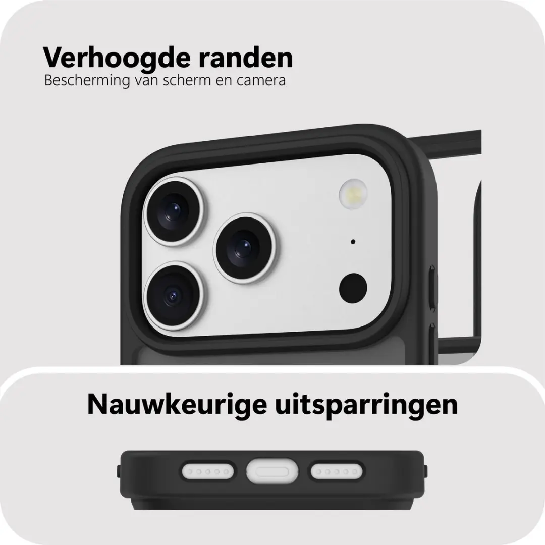 Just in Case iPhone 18 Pro Max Hoesje MAP2938AE1M - Zwart