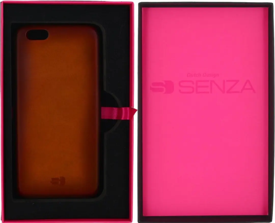 Senza Desire Series iPhone 6/6s Hoesje Cognac - LEACVR1007 - afbeelding 6 van 6
