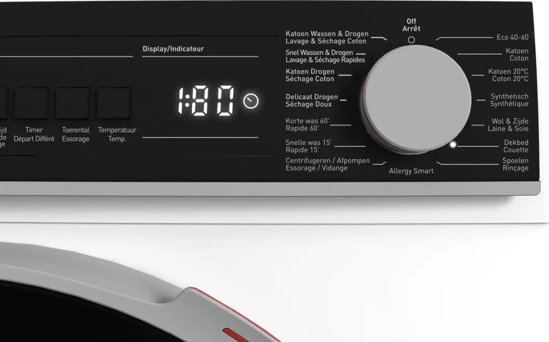 Sharp ESND914WDBE Was-droogcombinatie 9/6 kg - Wit - afbeelding 6 van 6