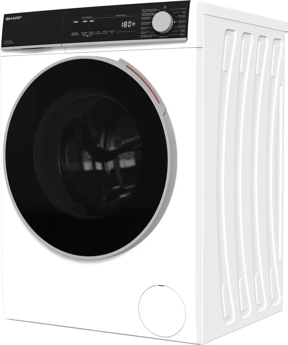 Sharp ESND914WDBE Was-droogcombinatie 9/6 kg - Wit - afbeelding 3 van 6