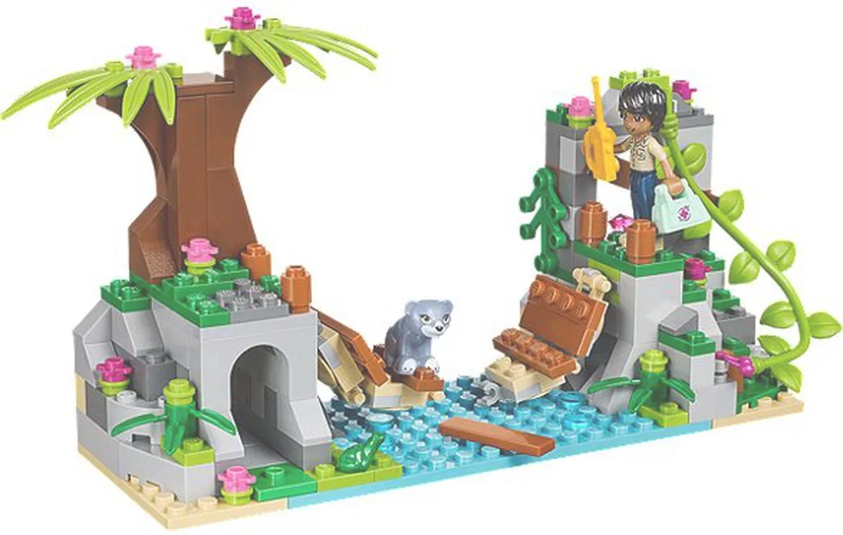 LEGO Friends Junglebrug Reddingsactie 41036 - 365 Stukken - 2 Minifiguren