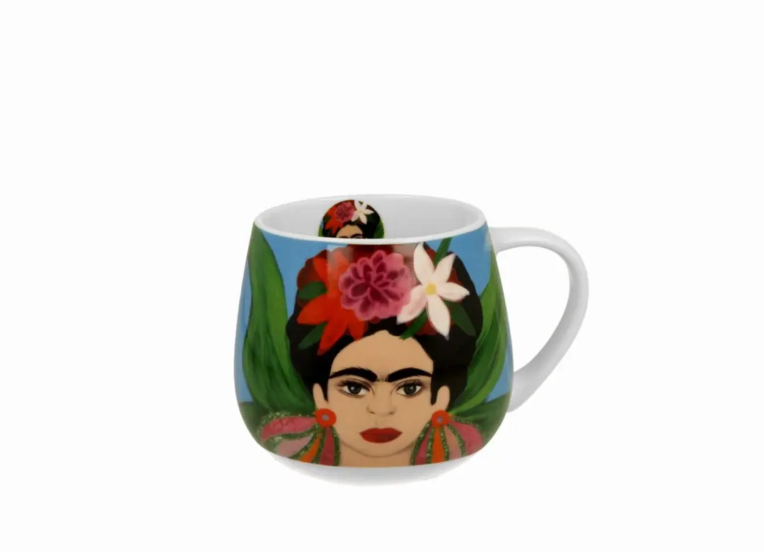 Duo Mok Mexicaanse Kunst Blue New Bone China 430ml