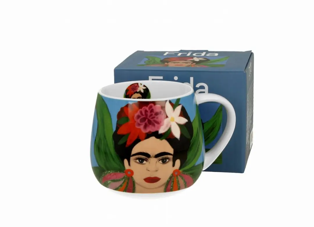 Duo Mok Mexicaanse Kunst Blue New Bone China 430ml