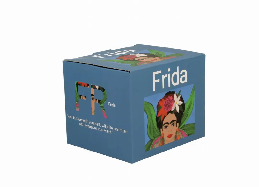 Duo Mok Mexicaanse Kunst Blue New Bone China 430ml