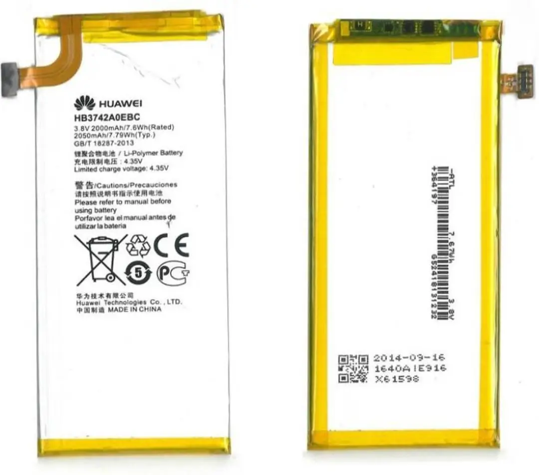 Huawei Ascend P6 HB3742A0EBC Accu 2000mAh