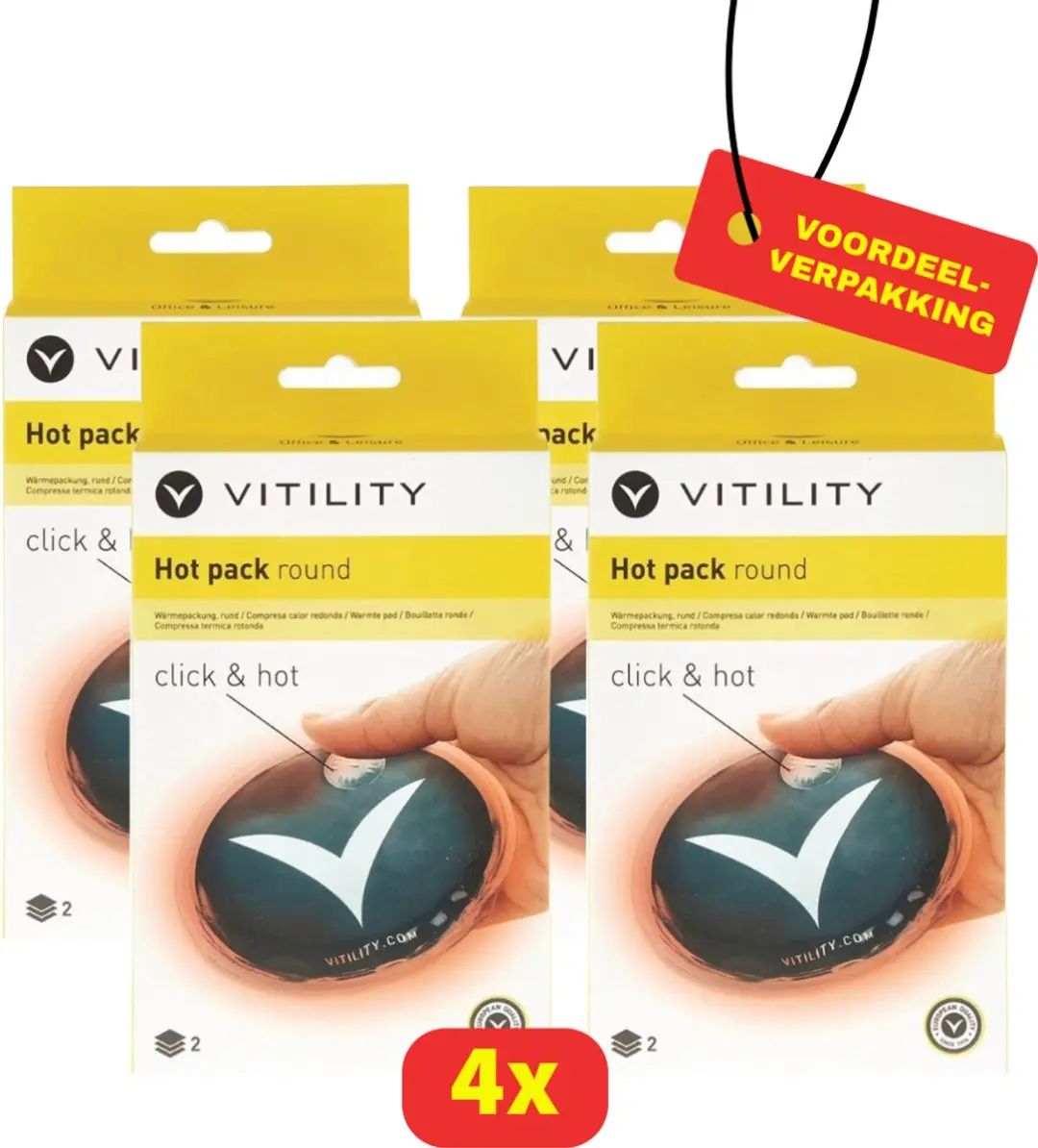 Vitility Warmtepads Rond