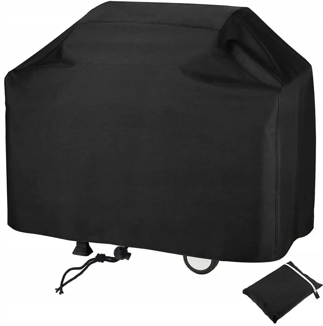 BK XL Grillhoes Waterdicht 145x61x117cm - Zwart
