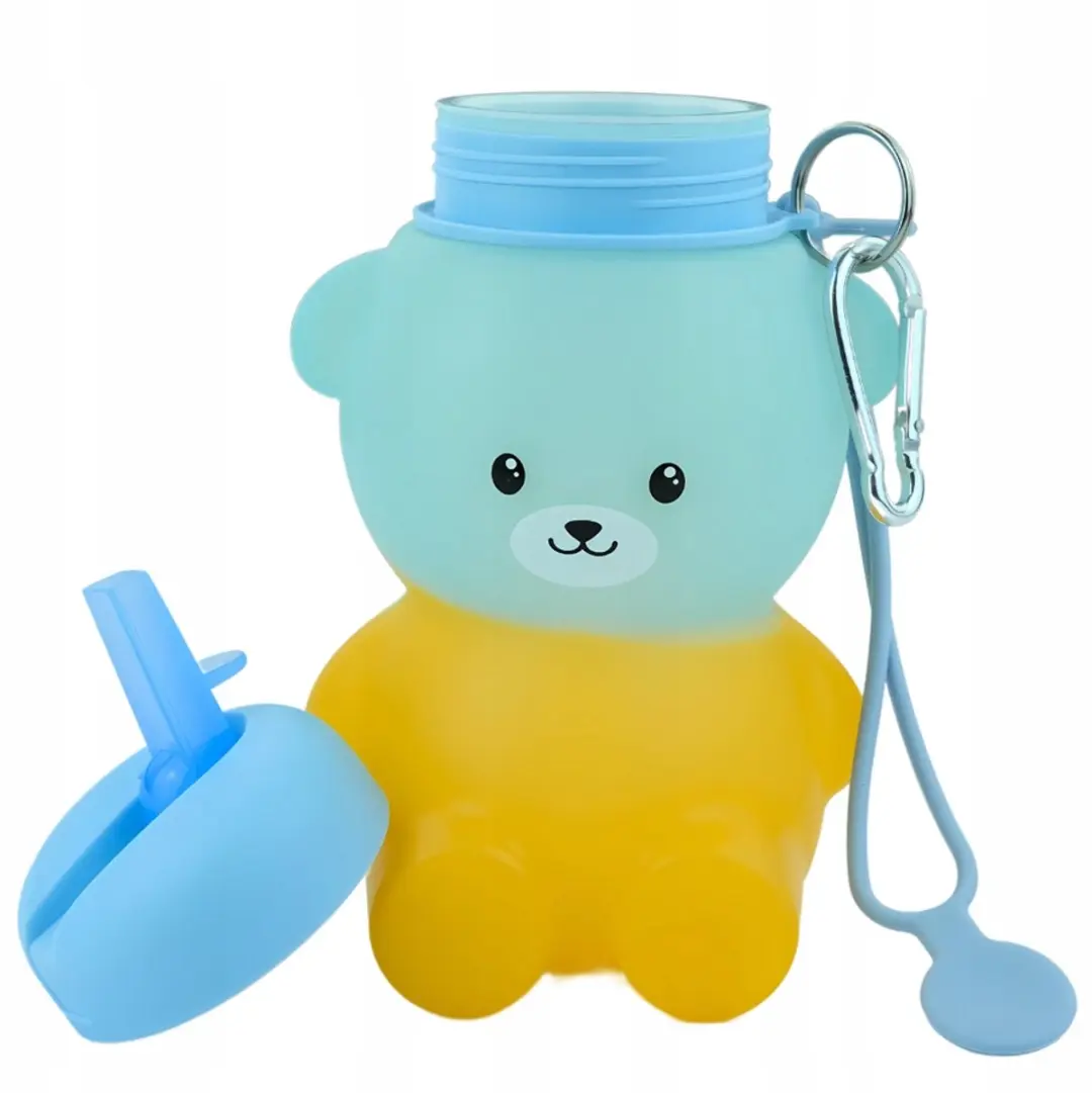 Nils Bidon Miś 600ml Teddybeer Waterfles - Multicolor